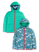 Wende-Jacke für den Trail
