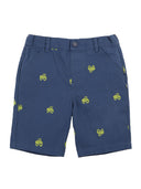 Bryn Bestickte Shorts